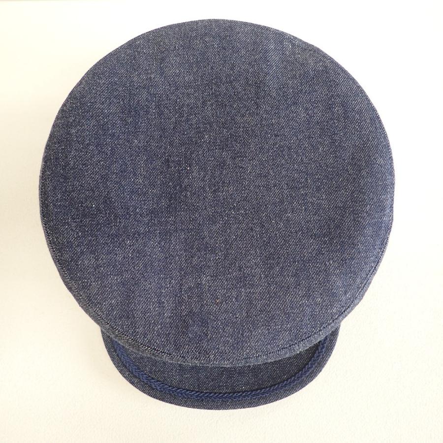 HERMES デニムキャスケット キャスケット-《ジュリエッタ・