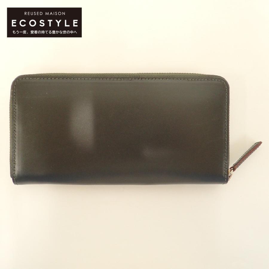 土屋鞄　ブライドル　ファスナーロングパース　グリーン Amazon.co.jp: 土屋鞄ブライドル ファスナーロングパース ダーク