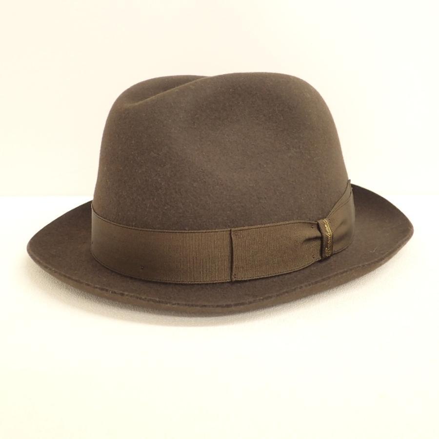 Borsalino（ボルサリーノ） 490009 ウールフェルト 中折れハット 帽子
