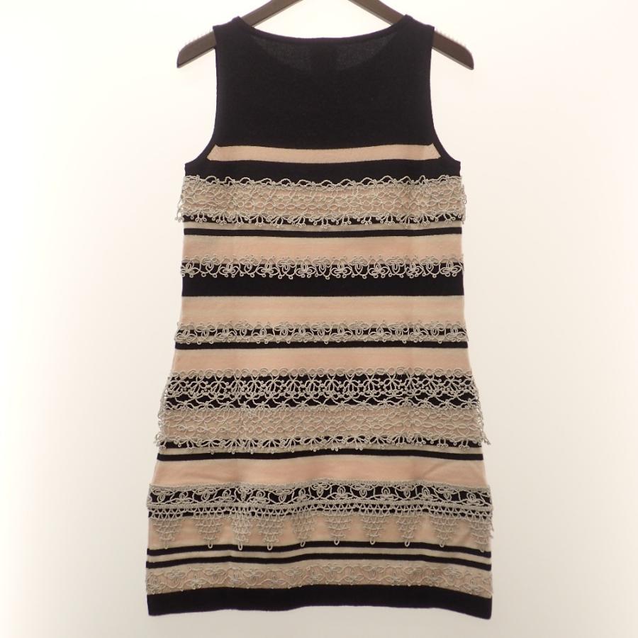 CHANEL（シャネル） 美品/ P40251K02894 ボーダー ココマークプレート  