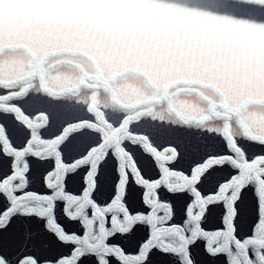 CHANEL（シャネル） 美品/ P40251K02894 ボーダー ココマークプレート  