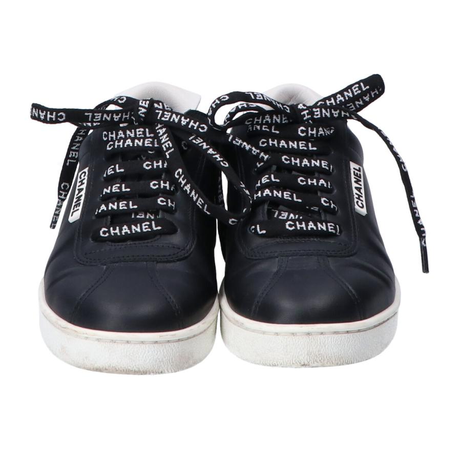 CHANEL（シャネル） G34085 CCココマーク レザーローカットスニーカー