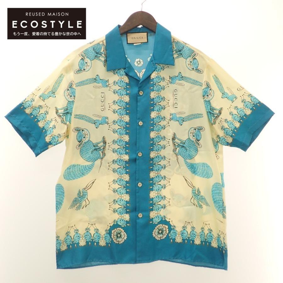 GUCCI 美品/国内正規 グッチ 654886 Freya Hartas print silk GUCCI 美品/国内正規 グッチ 654886 Freya Hartas print silk