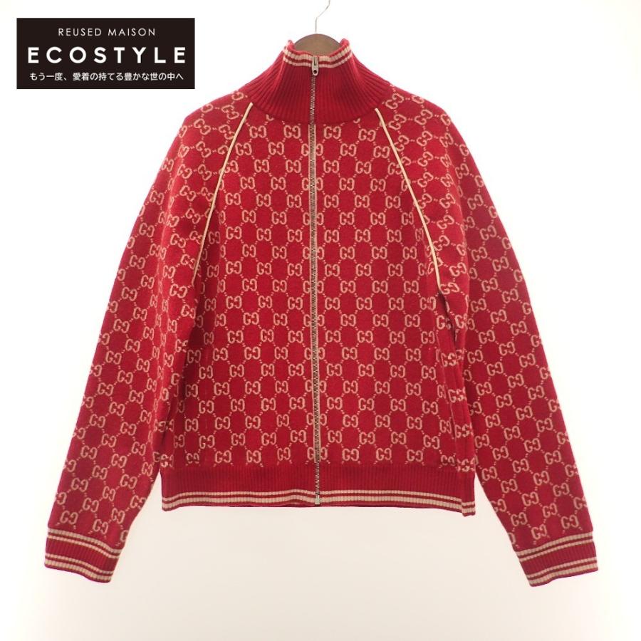 美品/国内正規 GUCCI グッチ 21AW 645239 GGウール/カシミア ボンバー  