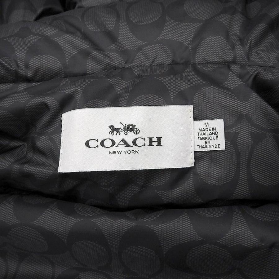 COACH 美品 コーチ ダウンモッズコート メンズ モスグリーン M COACH 美品 コーチ ダウンモッズコート メンズ モスグリーン M