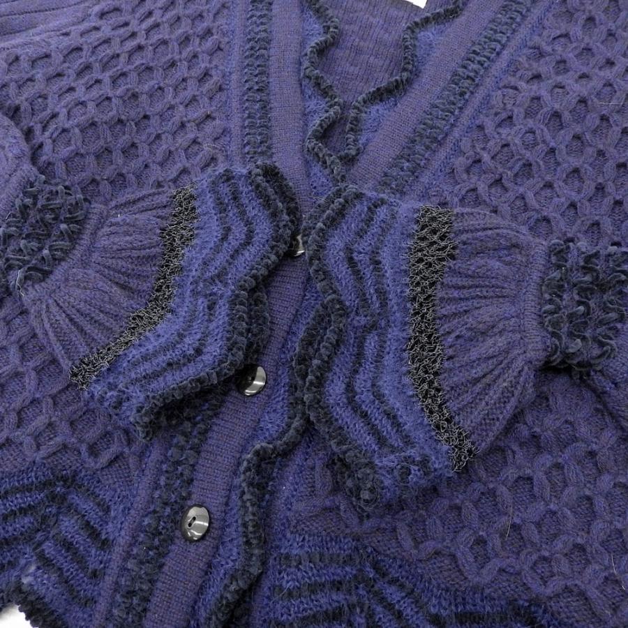 新品未使用 mame kurogouchi カーディガン サイズ2 美品 Mame Kurogouchi マメクロゴウチ ニッティングカーディガン