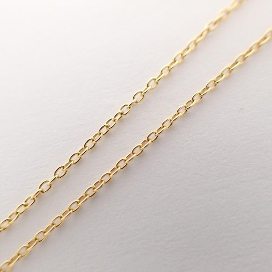 美品 hum ハム K18 1Pダイヤモンド レース ネックレス イエロー 美品 hum ハム K18 1Pダイヤモンド レース ネックレス イエロー