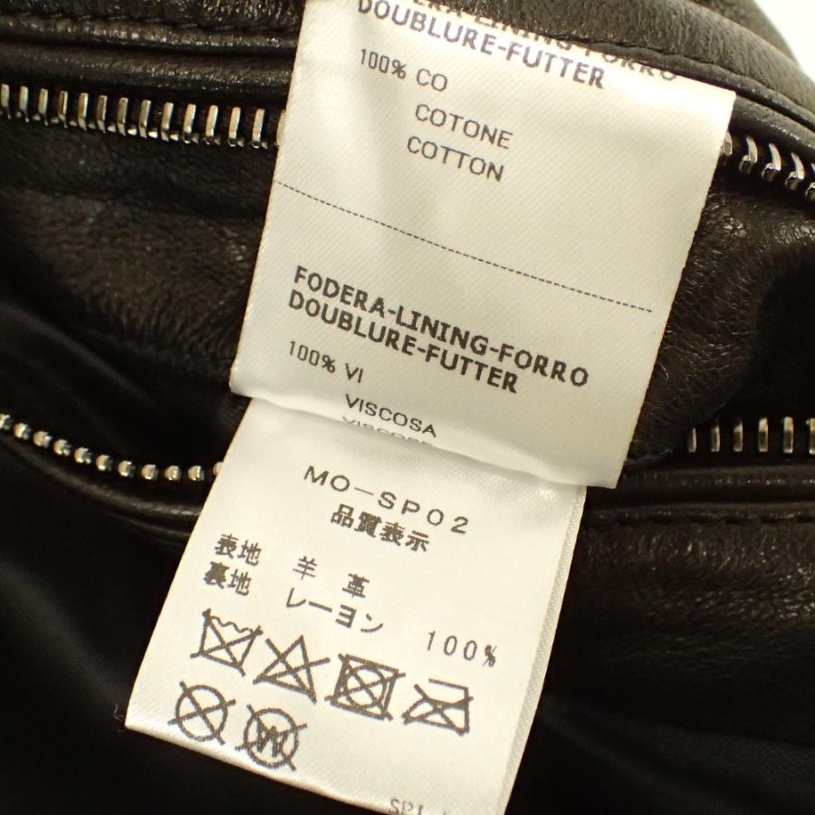 美品/ MOLEC モレック MO-SP02 プロンジェラムレザー シングル