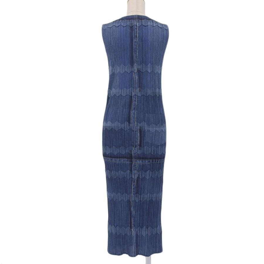 PLEATS PLEASE ISSEY MIYAKE プリーツプリーズ デニム転写プリント
