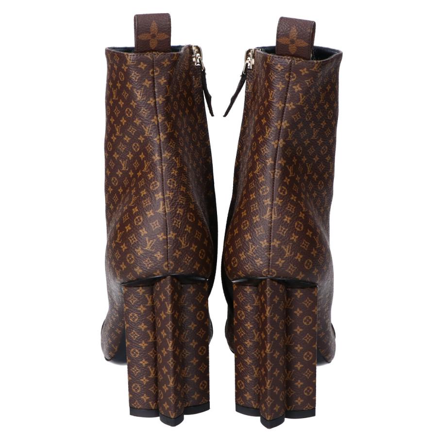 LOUIS VUITTON ルイヴィトン　ブーツ　シューズ　モノグラム　38 ルイヴィトン ブーツ モノグラム 女性靴 LOUIS VUITTONハイ