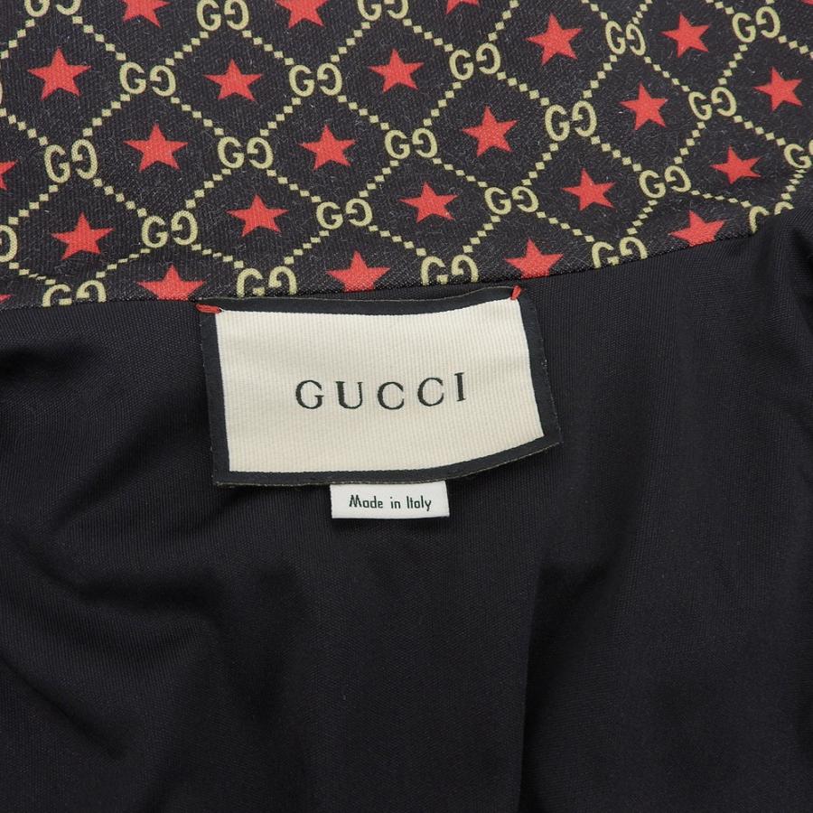 GUCCI グッチ GGスター ジャージー ジャケット メンズ ブラック XS