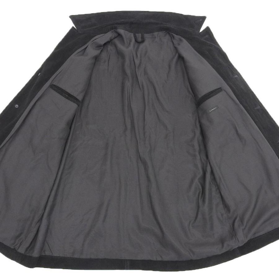 COMOLI コモリ ディアスキン ミリタリージャケット メンズ ブラック 2  