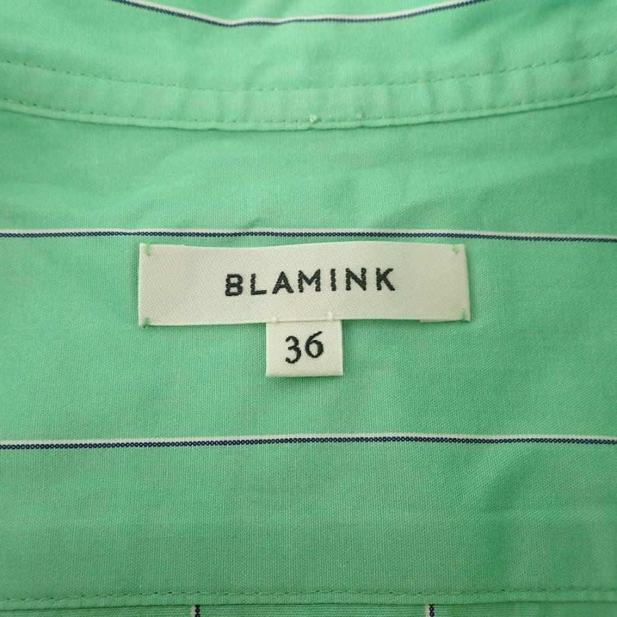 美品/ BLAMINK ブラミンク 7926-299-0132 ストライプ コットン バンド 