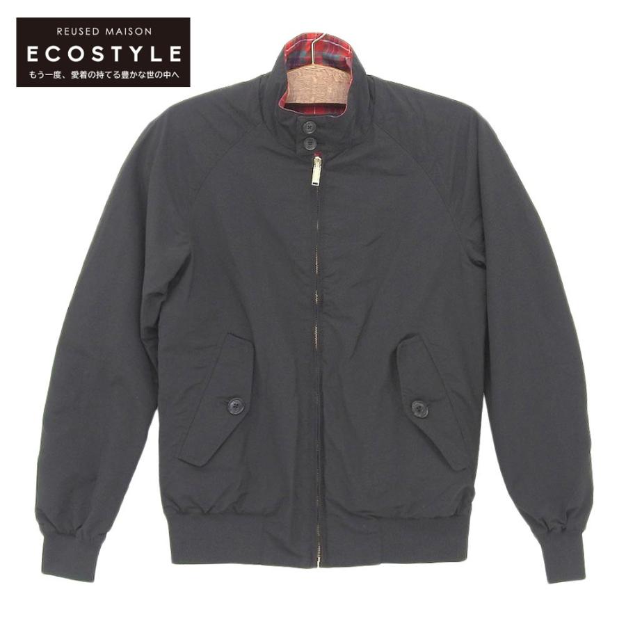 BARACUTA バラクーダ G9 リバーシブルジャケット メンズ 黒 赤 36 