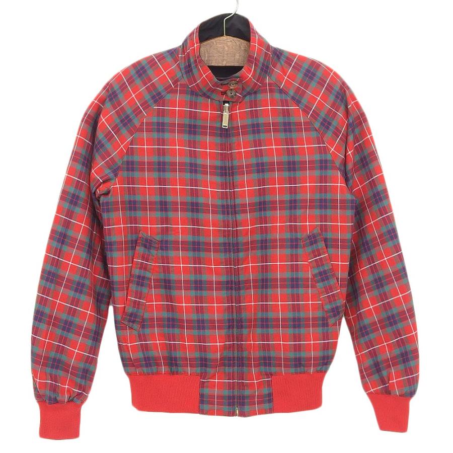 BARACUTA バラクーダ G9 リバーシブルジャケット メンズ 黒 赤 36 