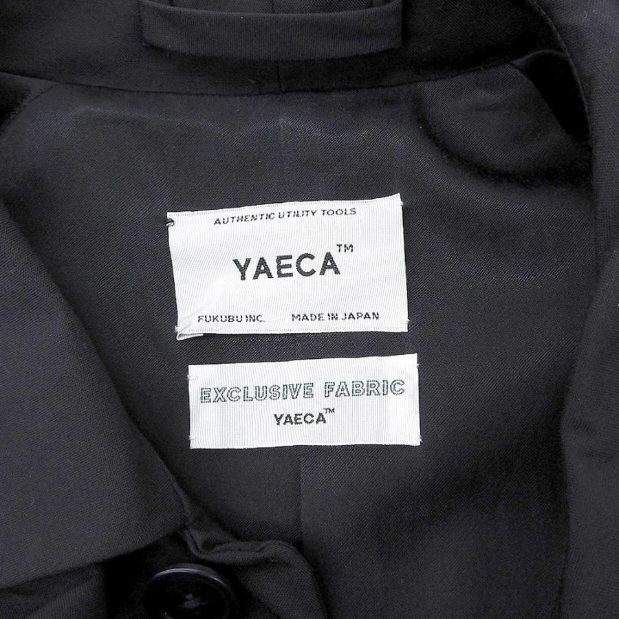YAECA ヤエカ ステンカラー ロングコート メンズ ネイビー L YAECA ヤエカ ステンカラー ロングコート メンズ ネイビー L