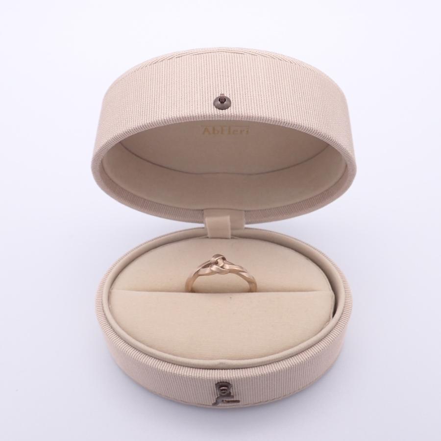 美品 AbHeri アベリ K18 KNOT ノット むすび リング・指輪 