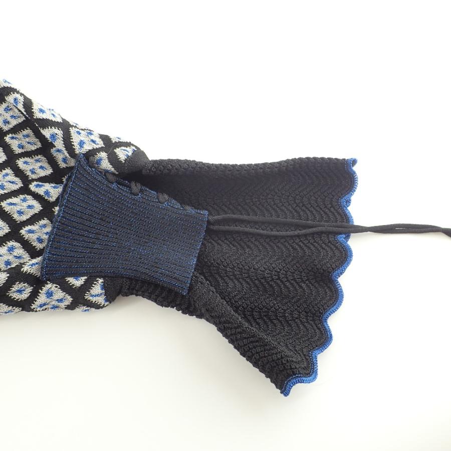 美品 Mame Kurogouchi マメクロゴウチ MM19AW-KN721 Volume Sleeve  