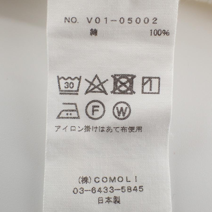 22SS COMOLI コモリ V01-05002 コットン吊裏毛 クルーネック