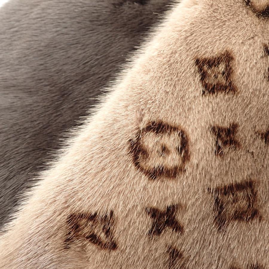 【美品】LOUIS VUITTON　マフラー 美品 LOUIS VUITTON ルイ・ヴィトン M73398 エシャルプ・モノグラム