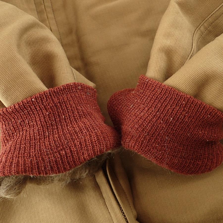 BUZZ RICKSON'S バズリクソンズ M13503 B-15 赤リブ/内ボア フライト