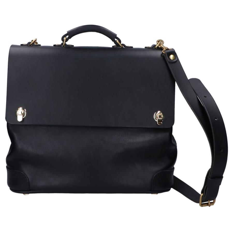 Herz口枠　ボストンバッグ V-103 ブラック M ヘルツ　バッグ がま口で大きく開いて使いやすい口枠2wayボストンバッグ / 革鞄のHERZ