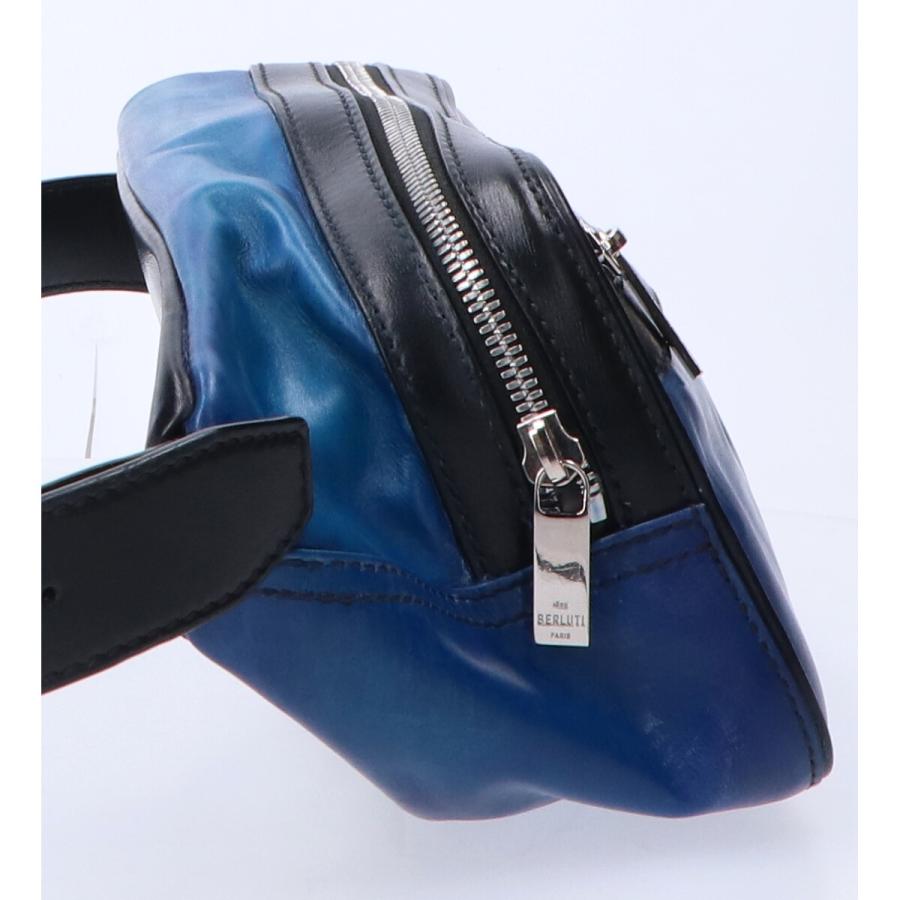 Berluti ベルルッティ G0230 バラード パティーヌ レザー ボディバッグ