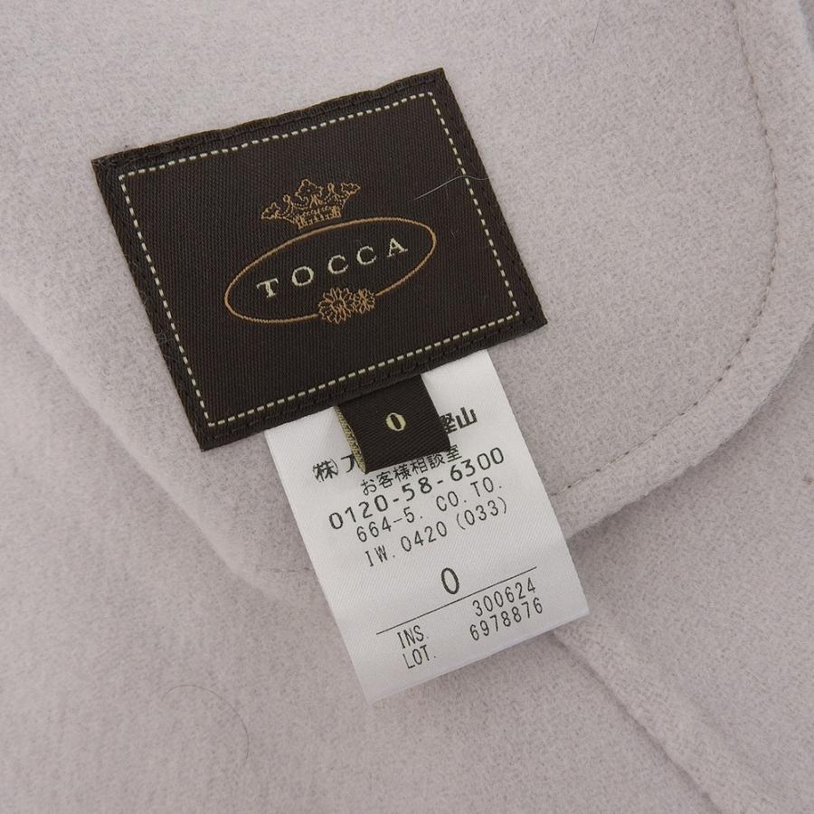 未使用　トッカ　リバーコート　リバーシブル　ピンク　ホワイト WLチェックボンディング リバーシブルコート