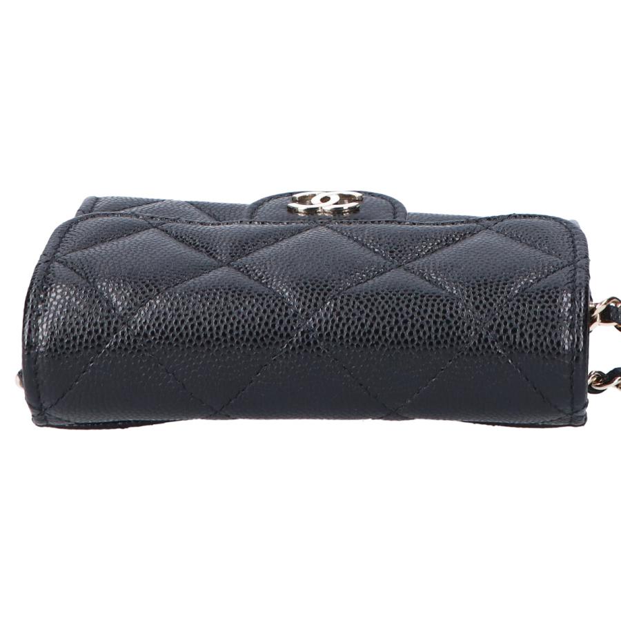 CHANEL（シャネル） 新品同様品 32番台 キャビアスキン ミニチェーン