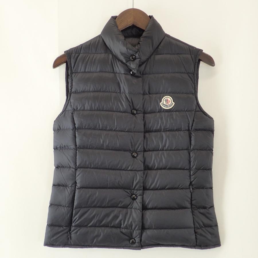 Moncler Liane ベスト0 正規品 / モンクレール ブラック Lianeベスト : ジレ 向けの レディース | モンクレール