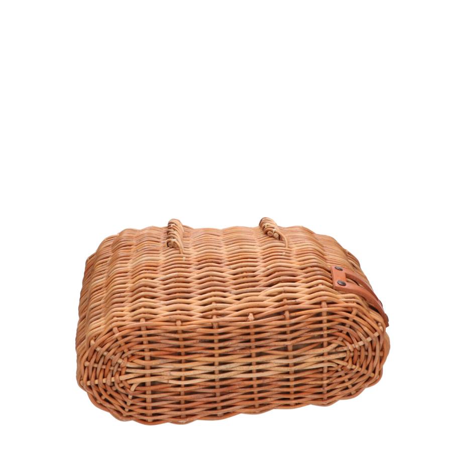 国内配送】 美品□エバゴス かごバッグ A glass of watar 2011SS 紅籐