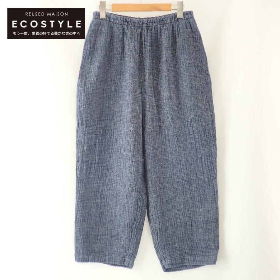 ポータークラシック刺し子リネンプレミアム ピースパンツ