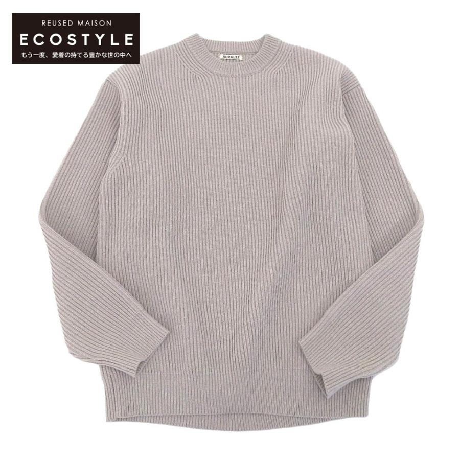 新品AURALEE SUPER FINE WOOL RIB KNIT サイズ5