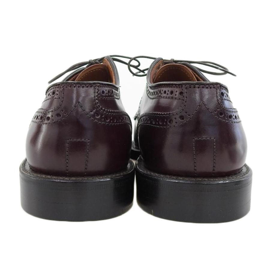 ALDEN（オールデン） 新品同様 外羽根 セミブローグ シューズ メンズ