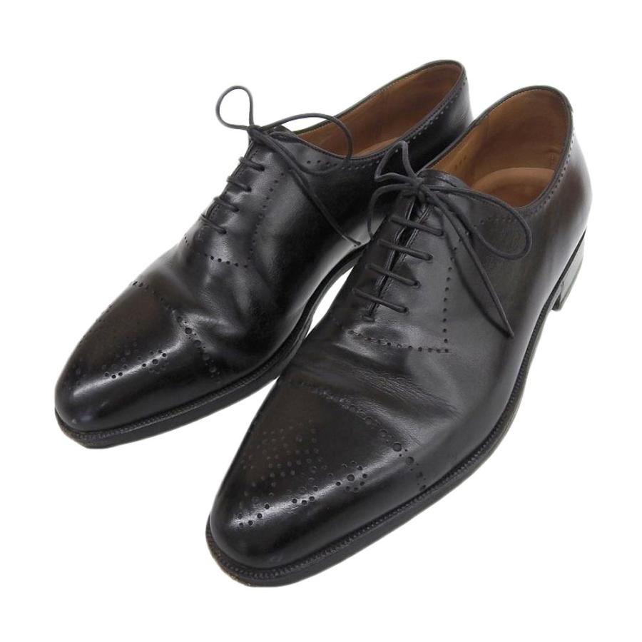 Berluti ベルルッティ セミブローグ メダリオンシューズ メンズ 黒