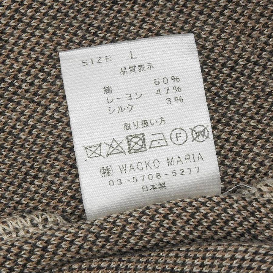 WACKO MARIA ワコマリア LEOPARD KNIT JAQUARD POLO SHIRT WACKO MARIA ワコマリア LEOPARD KNIT JAQUARD POLO SHIRT