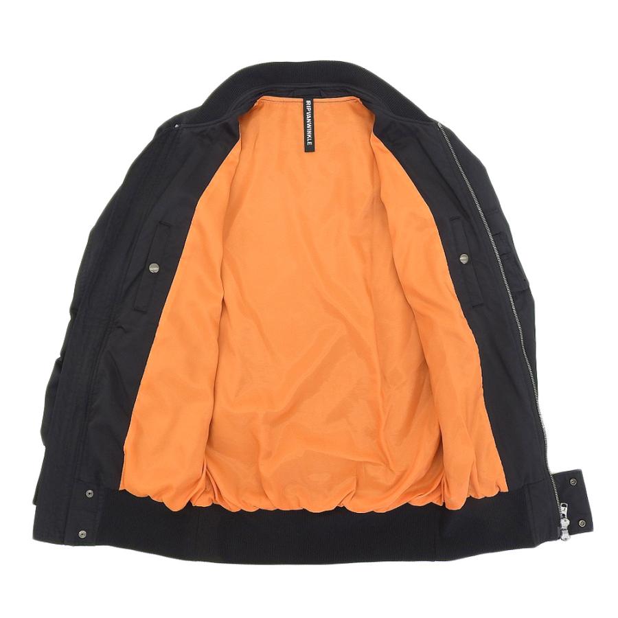 美品 RIPVANWINKLE リップヴァンウィンクル LONG MA-1 JACKET ナイロン 