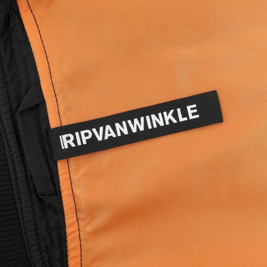 美品 RIPVANWINKLE リップヴァンウィンクル LONG MA-1 JACKET ナイロン 