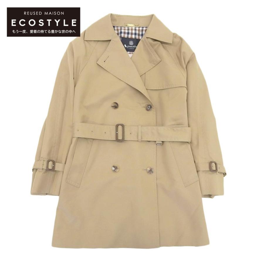 Aquascutum 美品 AQUASCUTUM アクアスキュータム×LESSAGE別注 ショート 