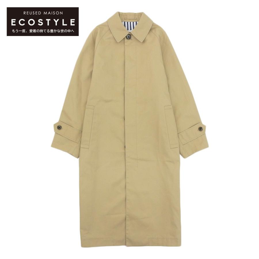 アクアスキュータム Aquascutum ステンカラーコート6号 ベージュ