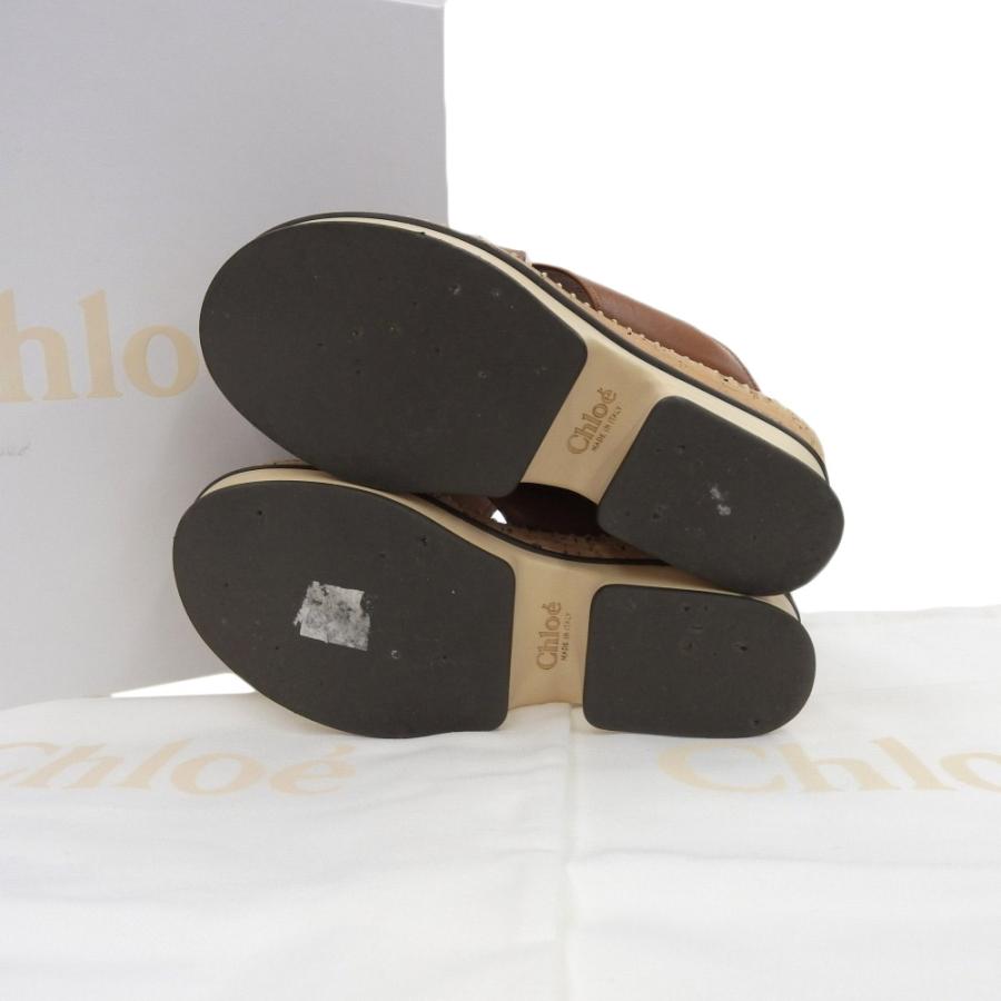 Chloe（クロエ） 美品 LAIA プラットフォーム サンダル パンプス