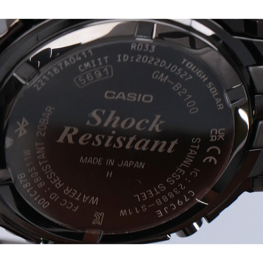新品同様 G-SHOCK ジーショック FULL METAL 2100 Series GM-B2100BD