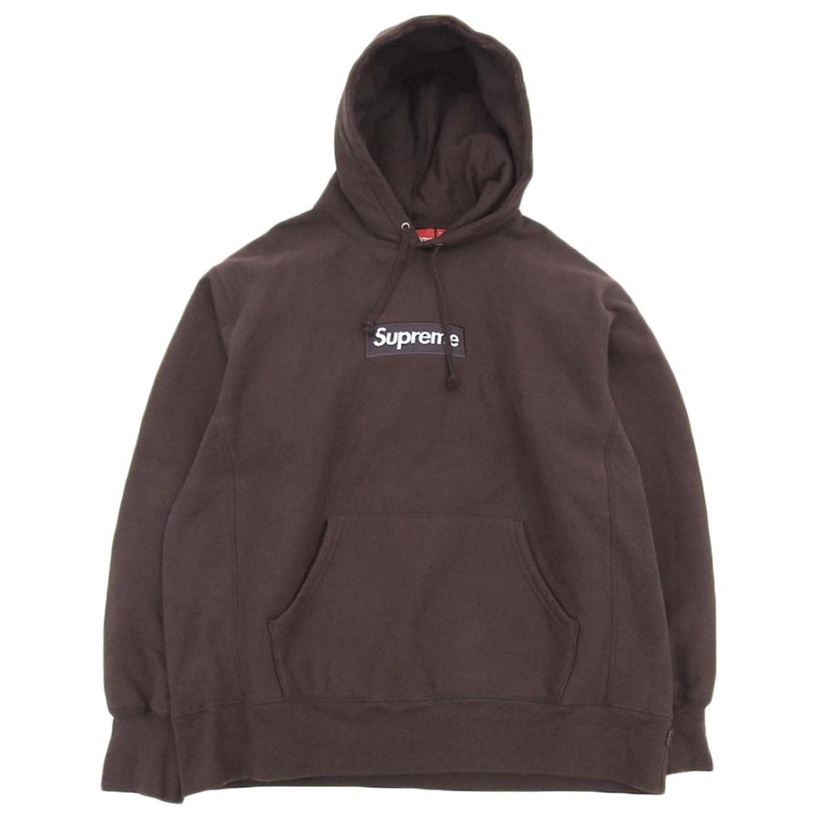 Supreme（シュプリーム） Dark Brown Box Logo Hooded Sweatshirt 