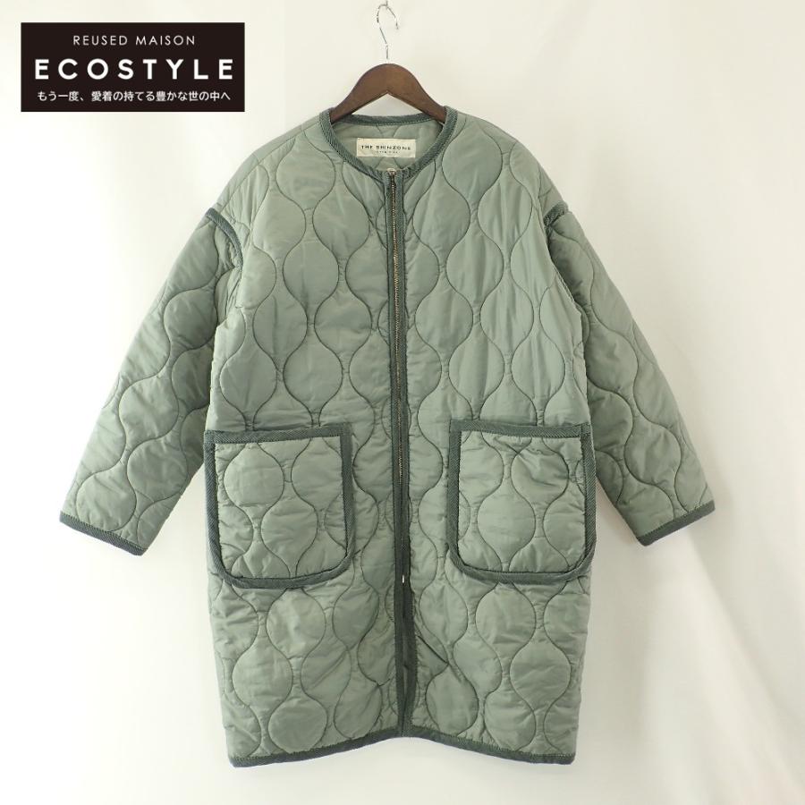 美品/21AW THE SHINZONE ザシンゾーン 21AMSC005 QUILTING COAT