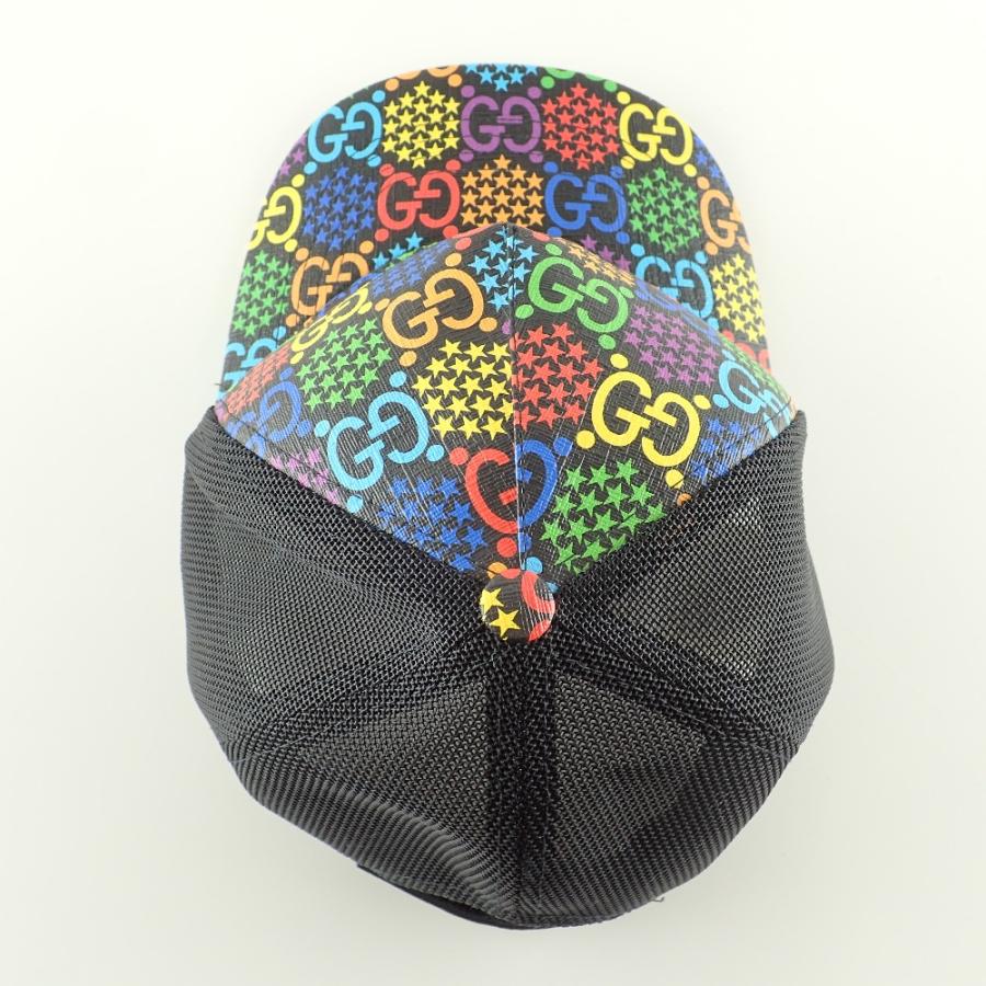 サイケデリック柄 キャップ 帽子 GUCCI（グッチ） 美品 517074 GGサイケデリック ベースボールキャップ