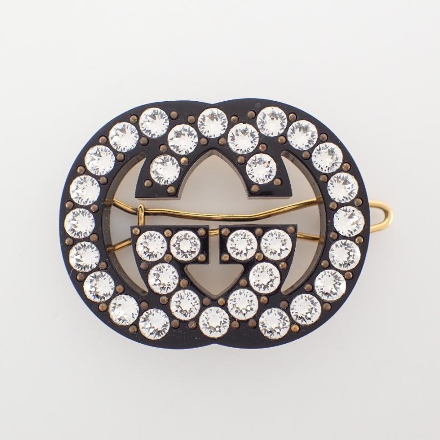 GUCCI グッチ 627917 クリスタル インターロッキングG ヘア GUCCI グッチ 627917 クリスタル インターロッキングG ヘア