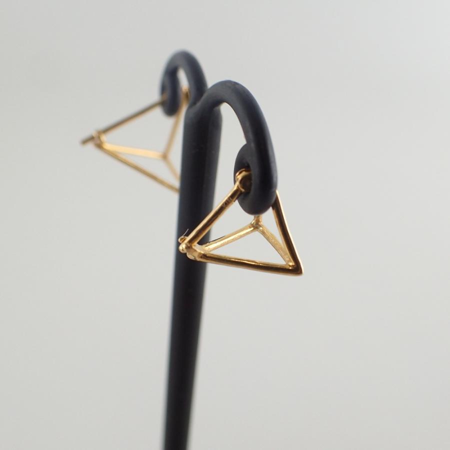 shihara シハラ K18 TRIANGLE PIERCE 10・15 トライアングル shihara シハラ K18 TRIANGLE PIERCE 10・15 トライアングル