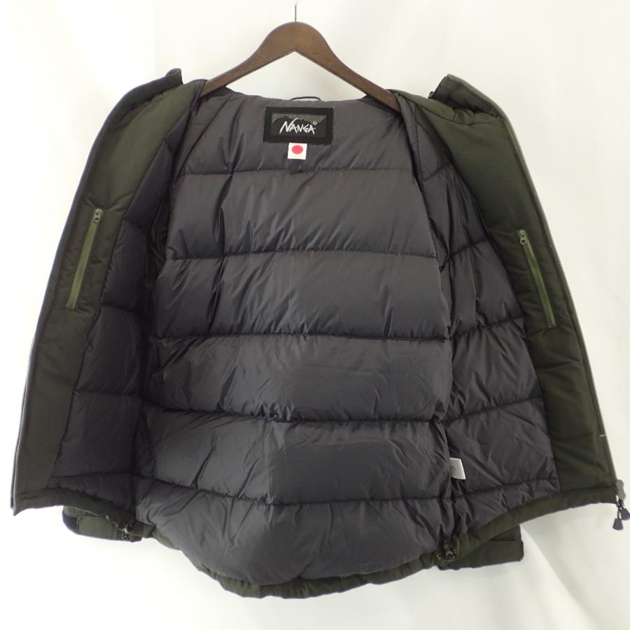 NANGA ナンガ ×Grand PARK 別注 オーロラダウンジャケット 46 カーキ 