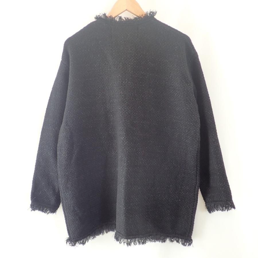 美品/22AW ADAWAS アダワズ ADWS-201-09 KNIT TWEED 4POCKETS JACKET