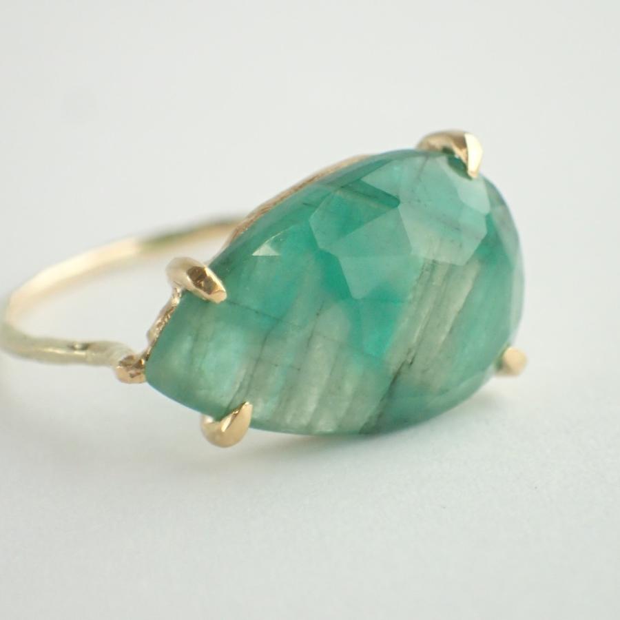 美品 MONAKA jewellery モナカジュエリー K14 ティアドロップ